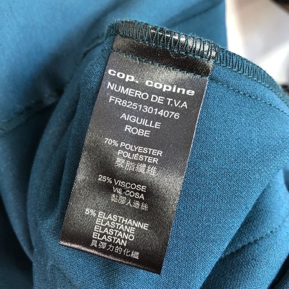 COP Copine Blue Pinafore Jumper Dress - Picture 7 of 10